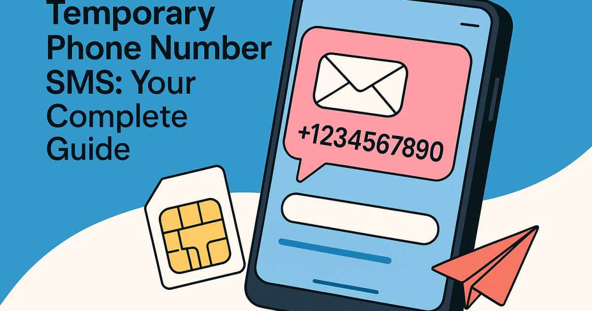 Temporary Phone Number SMS: Your Complete Guide